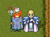 Dokara receives the Chongun Elder staff from the retired Elder.